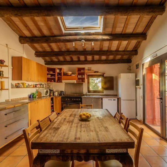 Masia Can Castellar Sant Iscle De Vallalta Dış mekan fotoğraf