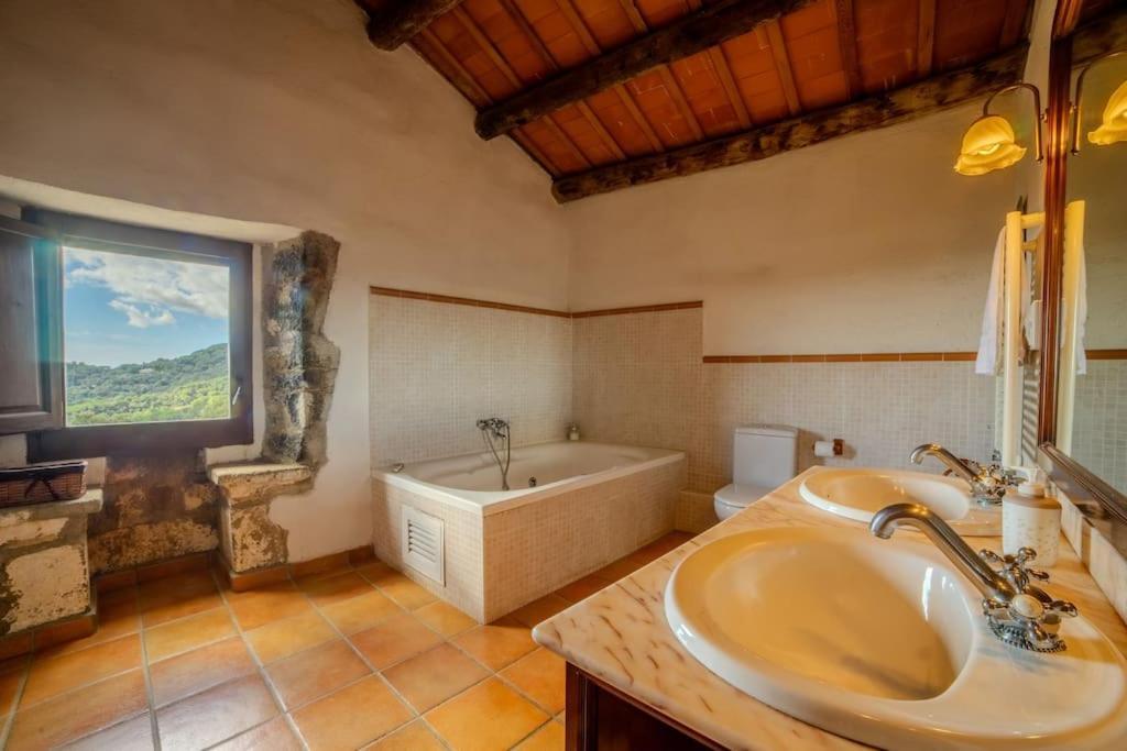 Masia Can Castellar Sant Iscle De Vallalta Dış mekan fotoğraf